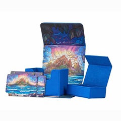Arcane Fortress Stained Glass Collection Radiant 100+ Deluxe Deck Vault - Hidden Island -- NO REFUNDS OR CANCELLATIONS, ALL SALES ARE FINAL