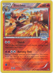 Blaziken 14/111 Crosshatch Holo STAFF Promo - 2015 National Championships