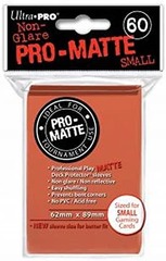 Ultra Pro Small Size Pro Matte Sleeves - Peach - 60ct