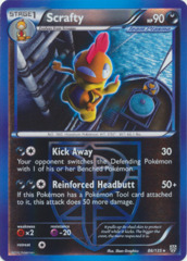 Scrafty - 86/135 - Rare - Reverse Holo