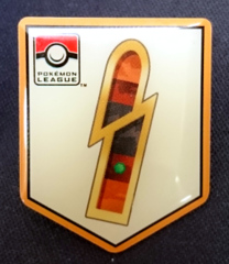 TCG Unova League Quake Badge Pin - Driftveil City