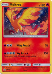 Moltres SM143 Cosmos Holo Promo - Fall 2018 Collector Chest