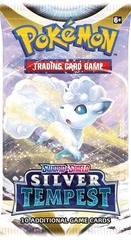 Pokemon SWSH12 Silver Tempest Booster Pack -- Vulpix Pack Art