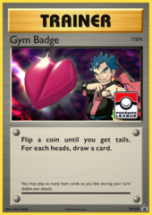 Gym Badge (Koga) Sheen Holo Promo XY207 - 2017 Pokemon League Exclusive