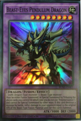 Beast-Eyes Pendulum Dragon - BOSH-ENSE1 - Super Rare - Limited Edition