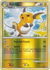 Raichu - 33/90 - Uncommon - Reverse Holo