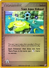 Team Aqua Hideout - 78/95 - Uncommon - Reverse Holo