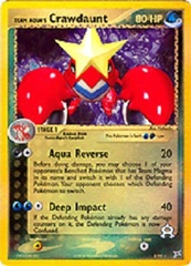 Team Aqua's Crawdaunt - 2/95 - Rare - Reverse Holo
