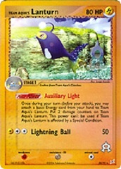 Team Aqua's Lanturn - 28/95 - Uncommon - Reverse Holo