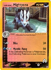 Team Aqua's Mightyena - 15/95 - Rare - Reverse Holo