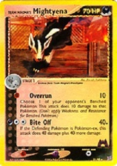 Team Magma's Mightyena - 21/95 - Rare - Reverse Holo