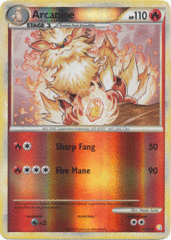 Arcanine - 1/123 - Rare - Reverse Holo