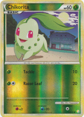 Chikorita - 59/123 - Common - Reverse Holo