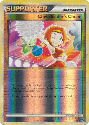 Cheerleaders Cheer - 71/95 - Uncommon - Reverse Holo