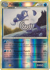 Poliwrath - 21/95 - Rare - Reverse Holo