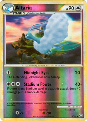 Altaria - 2/102 - Rare - Reverse Holo