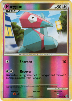 Porygon - 73/102 - Common - Reverse Holo