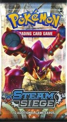 Pokemon XY11 Steam Siege Booster Pack -- Volcanion Pack Art