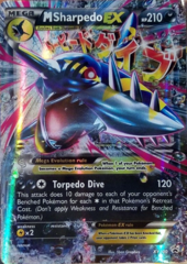 Mega Sharpedo EX XY200 Holo Promo - Mega Sharpedo Premium Collection Exclusive