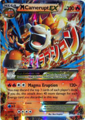 Mega Camerupt XY198 Holo Promo - Mega Camerupt Premium Collection Exclusive