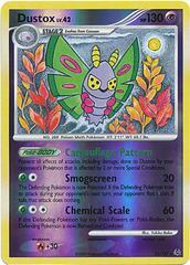 Dustox - 25/127 - Rare - Reverse Holo