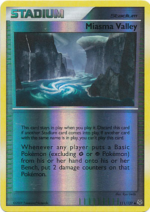 Miasma Valley - 111/127 - Uncommon - Reverse Holo