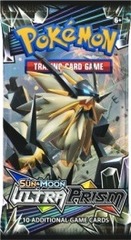 Pokemon SM5 Ultra Prism Booster Pack -- Dusk Mane Necrozma Pack Art