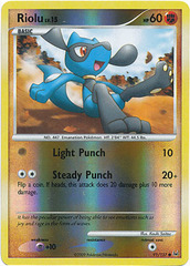 Riolu - 91/127 - Common - Reverse Holo