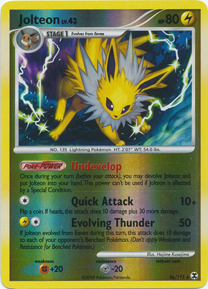 Jolteon Legendary Collection shops Reverse Holo