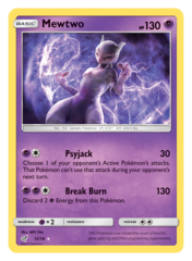 Mewtwo - 12/18 - Holo Rare