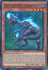 Souleating Oviraptor - SR04-EN002 - Super Rare - 1st Edition