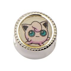 Jigglypuff & Pokeball Sterling Silver Bead Charm