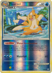 Floatzel - 16/95 - Rare - Reverse Holo