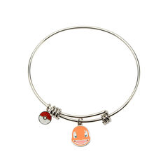 Charmander Stainless Steel Expandable Bangle Bracelet