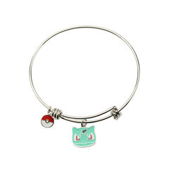 Bulbasaur Stainless Steel Expandable Bangle Bracelet