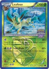 Leafeon 11/116 Crosshatch Holo STAFF Promo - 2013 State Championships