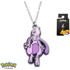 Mewtwo Enamel Pendant Necklace