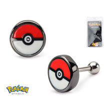 Pokeball 18g 316L Cartilage Earring