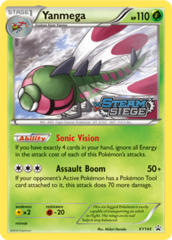 Yanmega XY144 Sheen Holo Promo - Steam Siege Prerelease