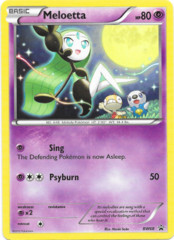 Meloetta BW68 Non-Holo Promo - EX Power Tins Exclusive