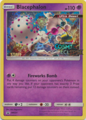 Blacephalon SM221 Wave Holo STAFF Promo - SM12 Cosmic Eclipse Prerelease