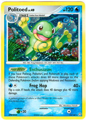 Sold Pokemon Politoed H23 Skyridge