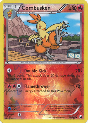 Combusken - 16/108 - Uncommon - Reverse Holo