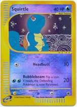 Squirtle - 132/165 - Common - Reverse Holo