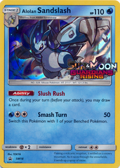 Alolan Sandslash SM18 Wave Holo Promo - SM2 Guardians Rising Prerelease