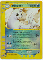 Dewgong - 7/144 - Rare - Reverse Holo