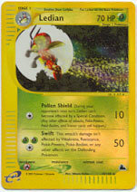 Ledian - 15/144 - Rare - Reverse Holo