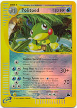 Politoed - 25/144 - Rare - Reverse Holo