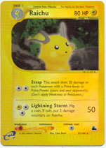 Raichu - 27/144 - Rare - Reverse Holo