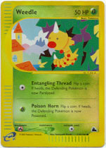 Weedle - 115/144 - Common - Reverse Holo